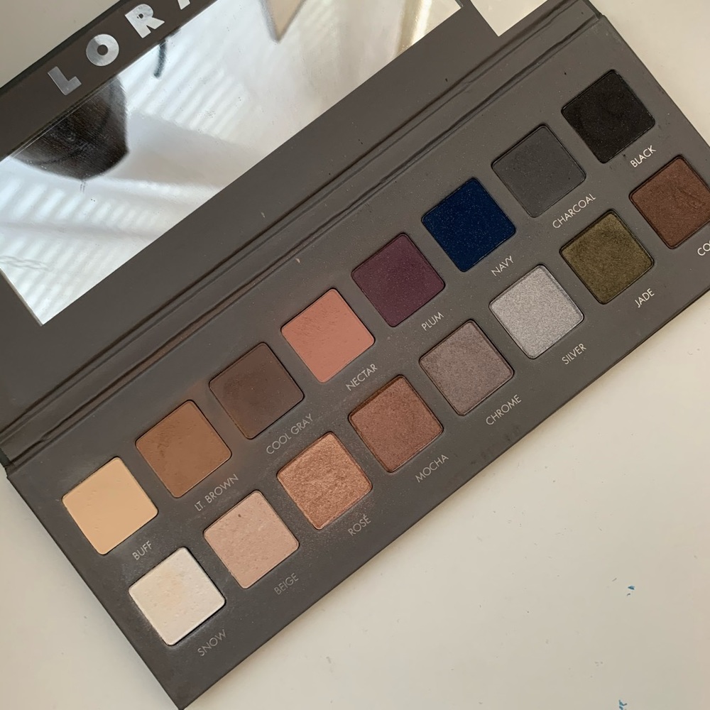 LORAC pro eyeshadow cool palette